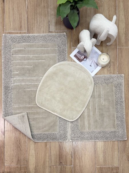 طقم حمام من 3 قطع